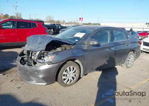 2017 Nissan Sentra Sv z USA, uszkodzony, nr VIN 3N1AB7AP0HY286620